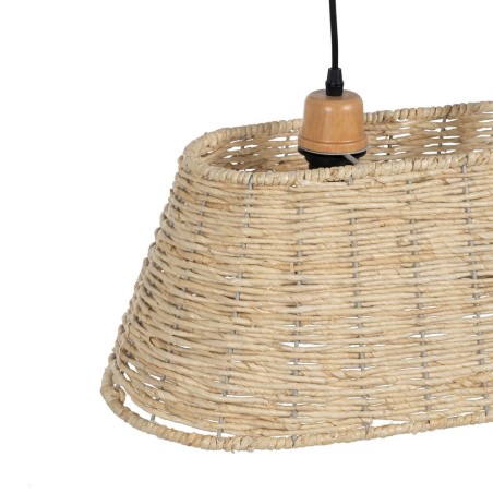 Plafondlamp Zwart Natuurlijk Ijzer 220-240 V 77 x 27 x 92 cm
