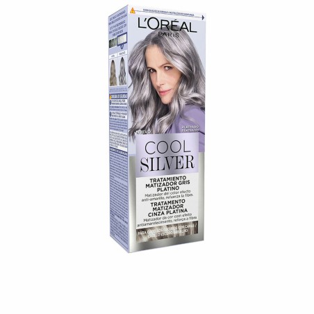 Base di Colore L'Oreal Make Up COOL SILVER Argentato (1 Unità)