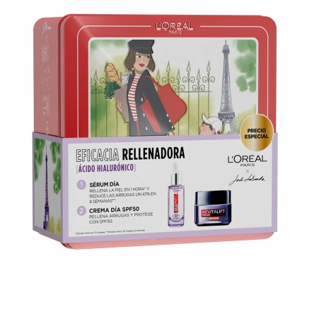 Set mit Damenkosmetik L'Oreal Make Up REVITALIFT 2 Stücke