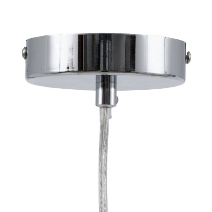Lámpara de Techo Plateado Cristal Hierro 28 W 220-240 V Ø 15 cm 15 x 2