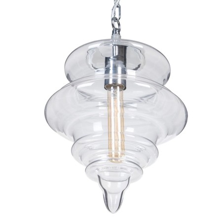 Plafondlamp Zilverkleurig Metaal Kristal 40 W 220-240 V 28 x 28 x 36 c