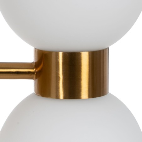 Lampada da Parete Bianco Dorato 60 W 18 x 12 x 36 cm
