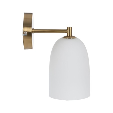 Lampada da Parete Bianco Dorato 60 W 19 x 12 x 23,5 cm