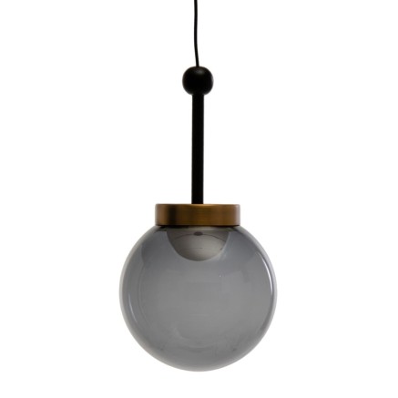Lámpara de Techo Negro Dorado 5 W