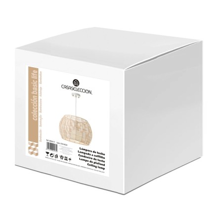 Lámpara de Techo Natural 60 W 2