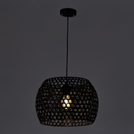 Lámpara de Techo Negro 60 W
