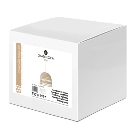 Suspension Naturel 60 W 2