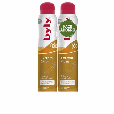Deodorante Spray Byly BYLY EXTREM CITRUS 2 Pezzi