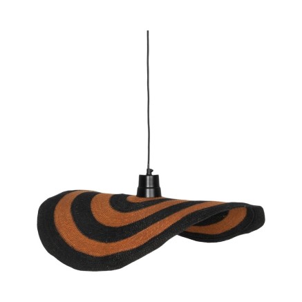 Lampadario Nero Arancio 40 W 2