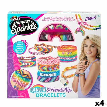 Kit per Creare Braccialetti Cra-Z-Art Friendship Plastica 15 x 23 x 0,
