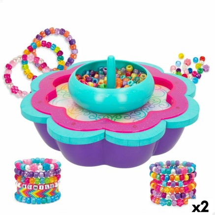 Kit om Armbanden te Maken Cra-Z-Art Shimmer 'n' Sparkle Plastic 22,5 x