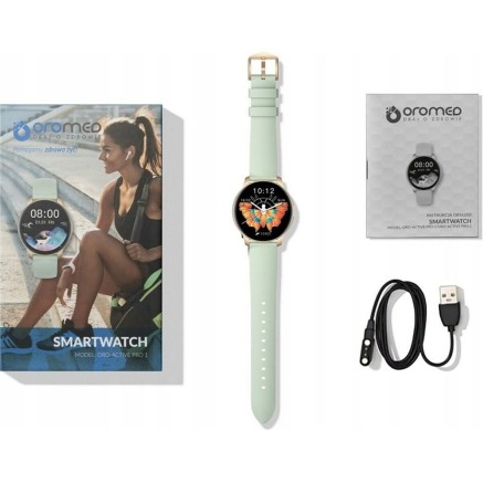 Montre intelligente Oromed ORO ACTIVE PRO 1 Vert Doré 1,09" 40 mm 2