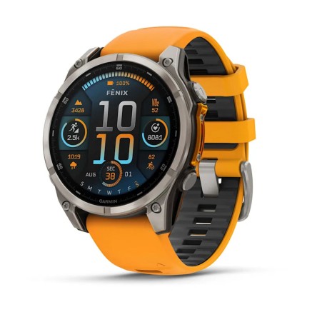 Montre intelligente GARMIN 010-02904-11 Noir Orange Graphite 1,4" 47 m