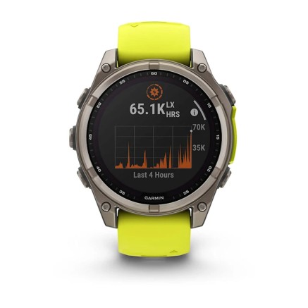 Smartwatch GARMIN 010-02906-21 Giallo Grafite Titanio 1,3" 47 mm Ø 47 2