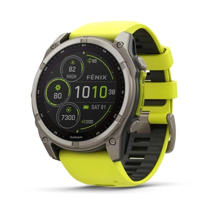 Smartwatch GARMIN 010-02907-21 Giallo Grafite Titanio 1,4" 51 mm Ø 50