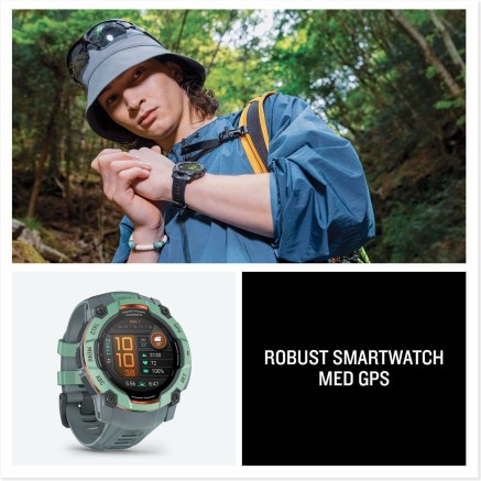 Herrenuhr GARMIN 010-03020-01 Schwarz grün 2