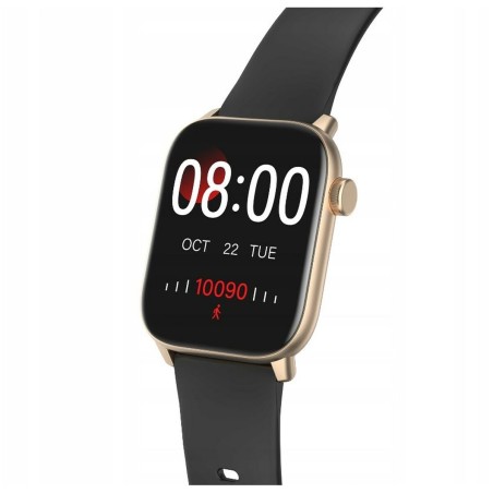 Montre intelligente Oromed ORO SMART FIT 6 Noir Doré 1,69"