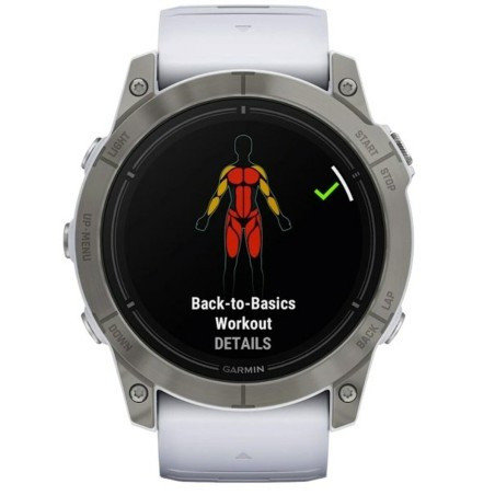Montre Homme GARMIN 010-02804-11 Blanc Titane
