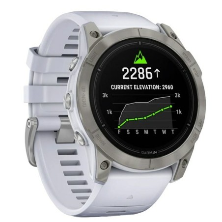 Montre Homme GARMIN 010-02804-11 Blanc Titane