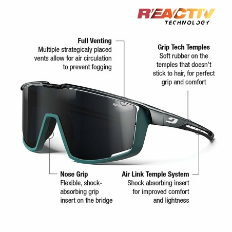 Occhiali da Sole Julbo FURY Nero