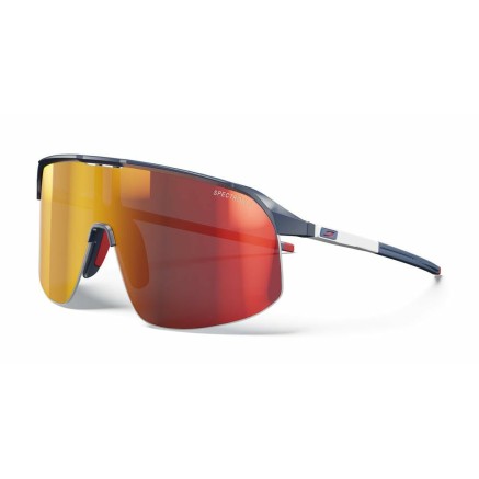 Sonnenbrille Julbo Density Blau Weiß Rot