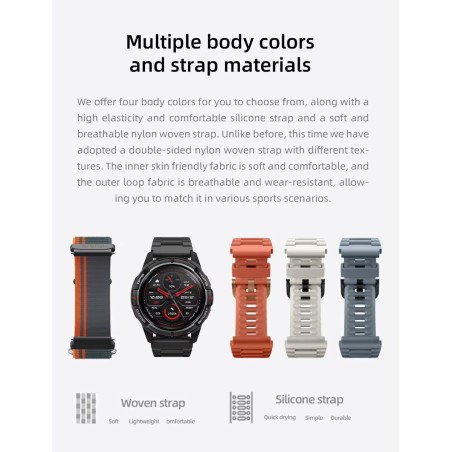 Smartwatch Mibro GS Active Schwarz 1,3"