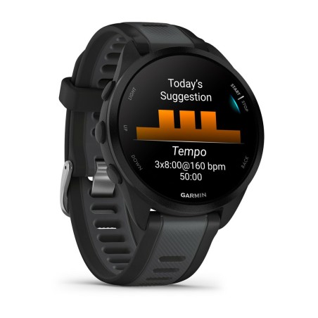 Smartwatch GARMIN Forerunner 165 Music Nero Grigio Argentato 1,2" 43 m