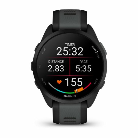 Smartwatch GARMIN Forerunner 165 Music Nero Grigio Argentato 1,2" 43 m