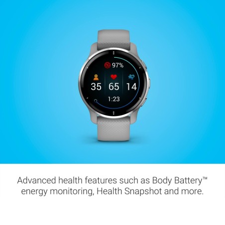 Smartwatch GARMIN 010-02496-10 Grigio Argentato
