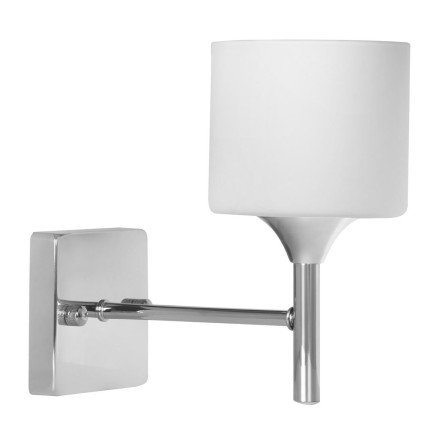 Applique Murale Activejet AJE-MIRA 1P Blanc Argenté Métal 40 W 23 x