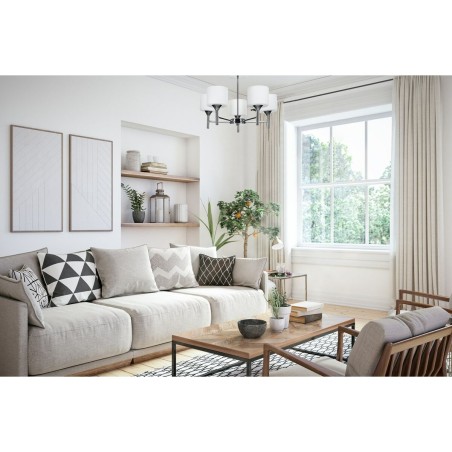 Wall Light Activejet AJE-MIRA 1P White Silver Metal 40 W 23 x 21,5 x 1