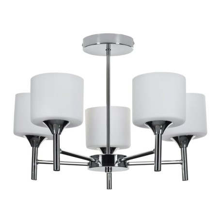 Suspension Activejet AJE-MIRA 5P Blanc Argenté Métal 40 W 47,5 x 34