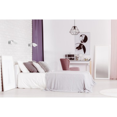 Wall Light Activejet NIKITA 1P Nikiel White nickel Metal Glass 60 W 22
