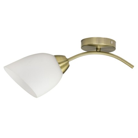 Wandleuchte Activejet Weiß Gold Metall Glas 40 W 40 x 12 x 20 cm (1 S
