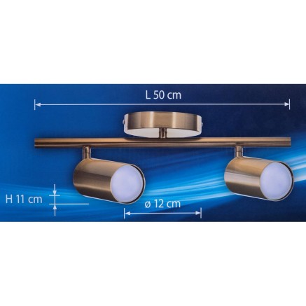 Deckenlampe Activejet AJE-SPECTRA 2P Gold Metall 40 W 2