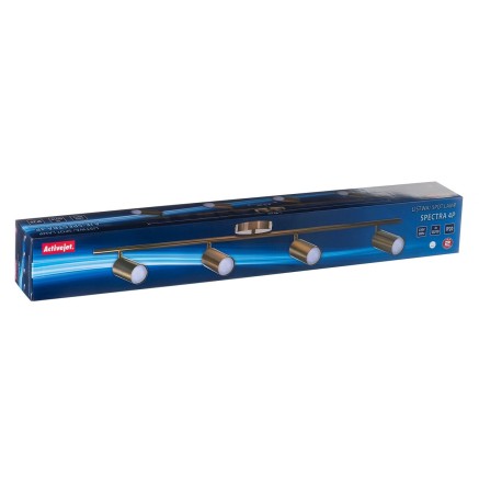 Lampadario Activejet AJE-SPECTRA 4P Oro Dorato Metallo 40 W 2