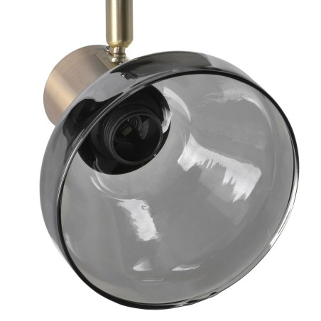 Plafondlamp Activejet AJE-LISA 2P Zwart Gouden Metaal 40 W