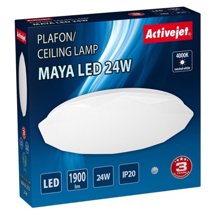 Lampadario Activejet AJE-MAYA Bianco 80 24 W 2