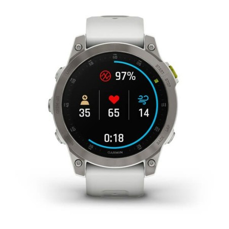 Smartwatch con Podómetro GARMIN 010-02582-21 1,3" Blanco Negro Titani
