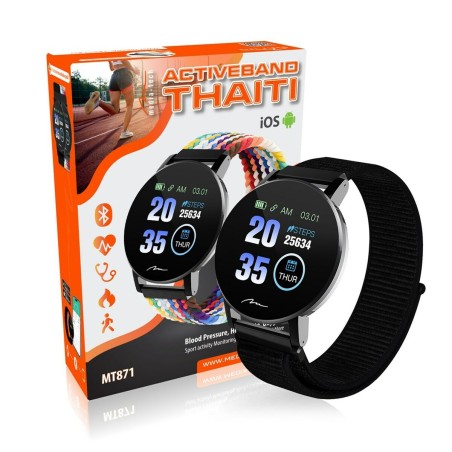 Smartwatch Media Tech MT871 Zwart