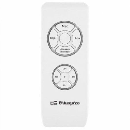 Plafondventilator met licht Orbegozo CP 103132 60 W Zwart