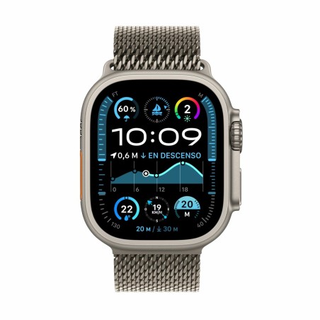 Orologio Uomo Apple MX5R3TY/A Titanio 49 mm