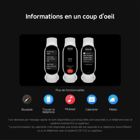 Bracelet d'activités Xiaomi Smart Band 10