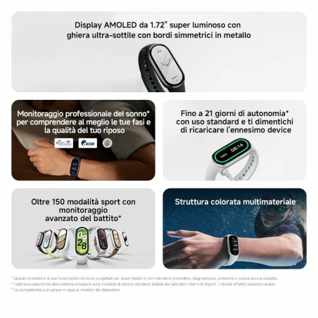 Orologi Sportivi Xiaomi Smart Band 10