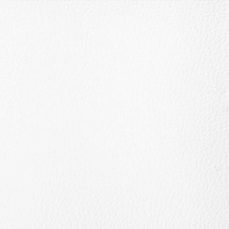 Canapé sectionnel à 3 places cuir synthétique blanc