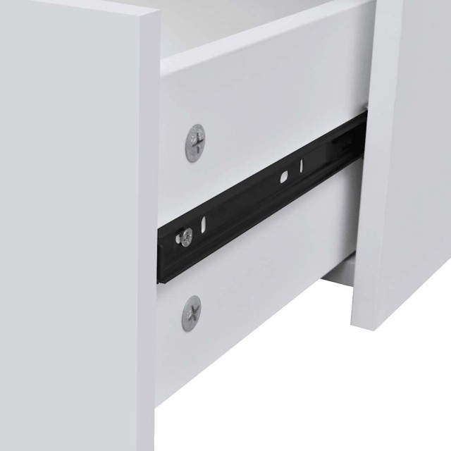 Buffet avec 4 tiroirs 60x30,5x71 cm Blanc