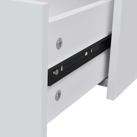 Buffet avec 4 tiroirs 60x30,5x71 cm Blanc