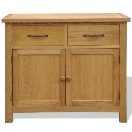 Buffet 90 x 33,5 x 83 cm Bois de chêne massif