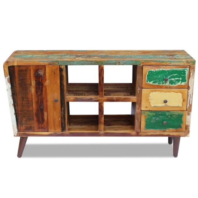 Buffet Bois de récupération massif 150x40x86 cm