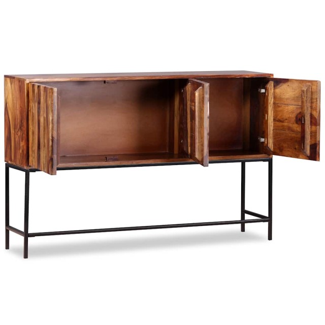 Buffet Bois massif 120x30x80 cm